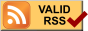 Logo RSS validé